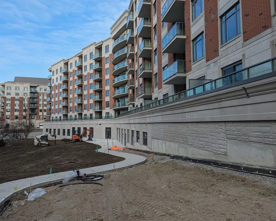 stucco Aurora Ontario precast building